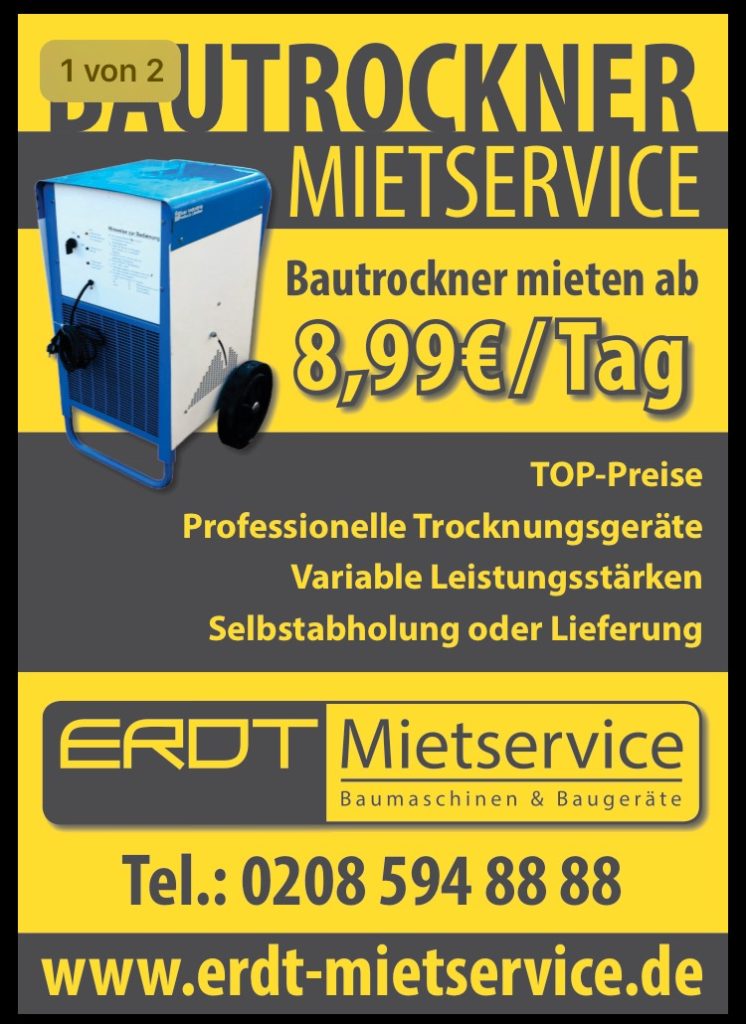 Bautrocknung Flyer