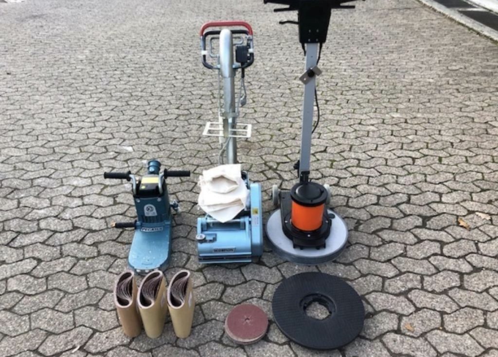 Parkettschleifmaschinen Set MAXI