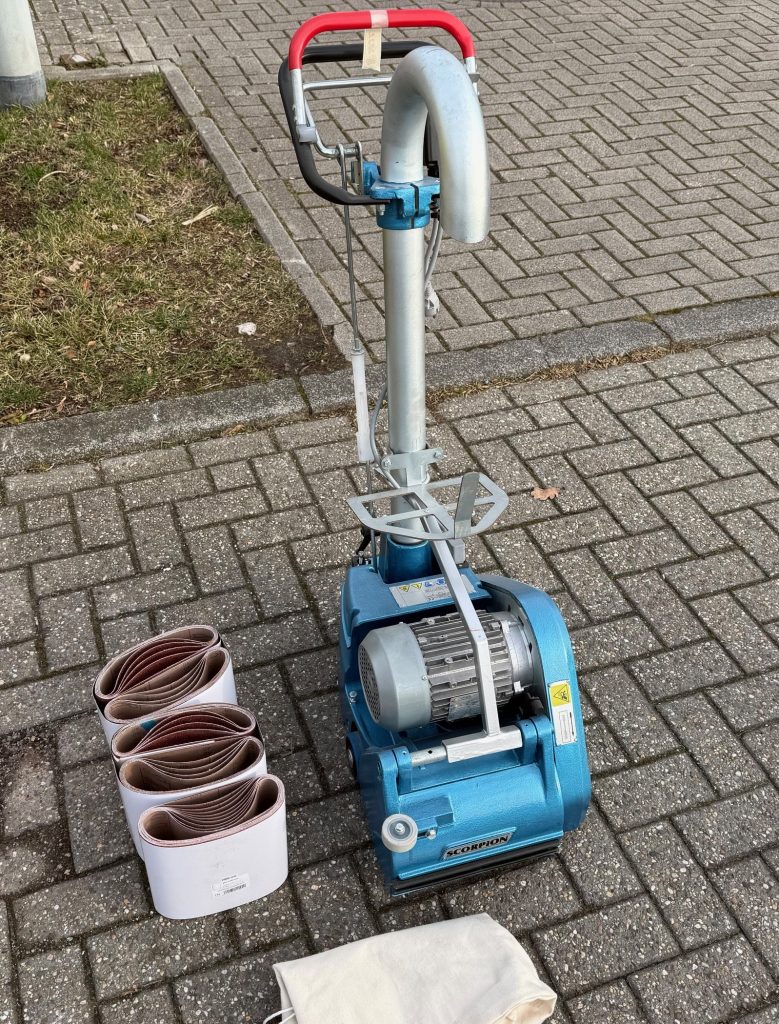 Parkettschleifmaschine – Parkettschleifer