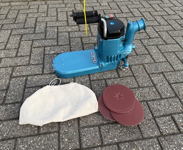 Randschleifer mit 350 mm Vorsatz
