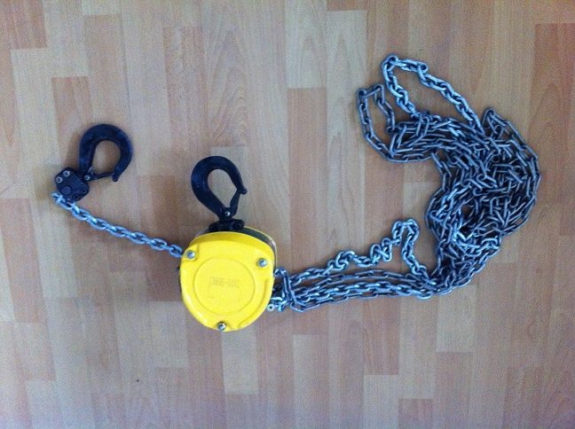 Kettenzug / Flaschenzug 3000 kg mit 4 m Kette